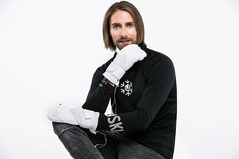 

Ski Gloves Snowboard Gloves PU palm protection thermal insulation