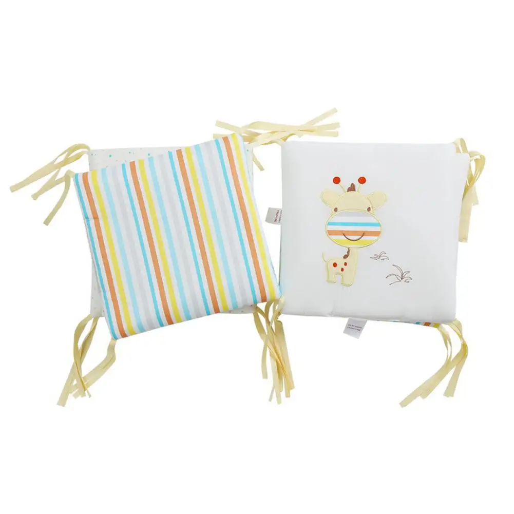 Kidlove/6 шт./партия, Детская Хлопковая кровать, детская кроватка с амортизатором, детская кроватка-бампер, защитная кроватка, бамперы, хлопок, 30x30 см