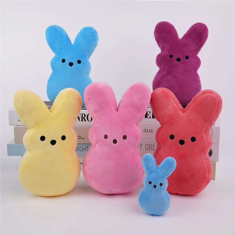 

1PC 20cm Peeps Plush Rabbit Peep Easter Toys Simulation Stuffed Animal Doll For Kids Children Soft Bunny Pillow Gifts Baby Toy