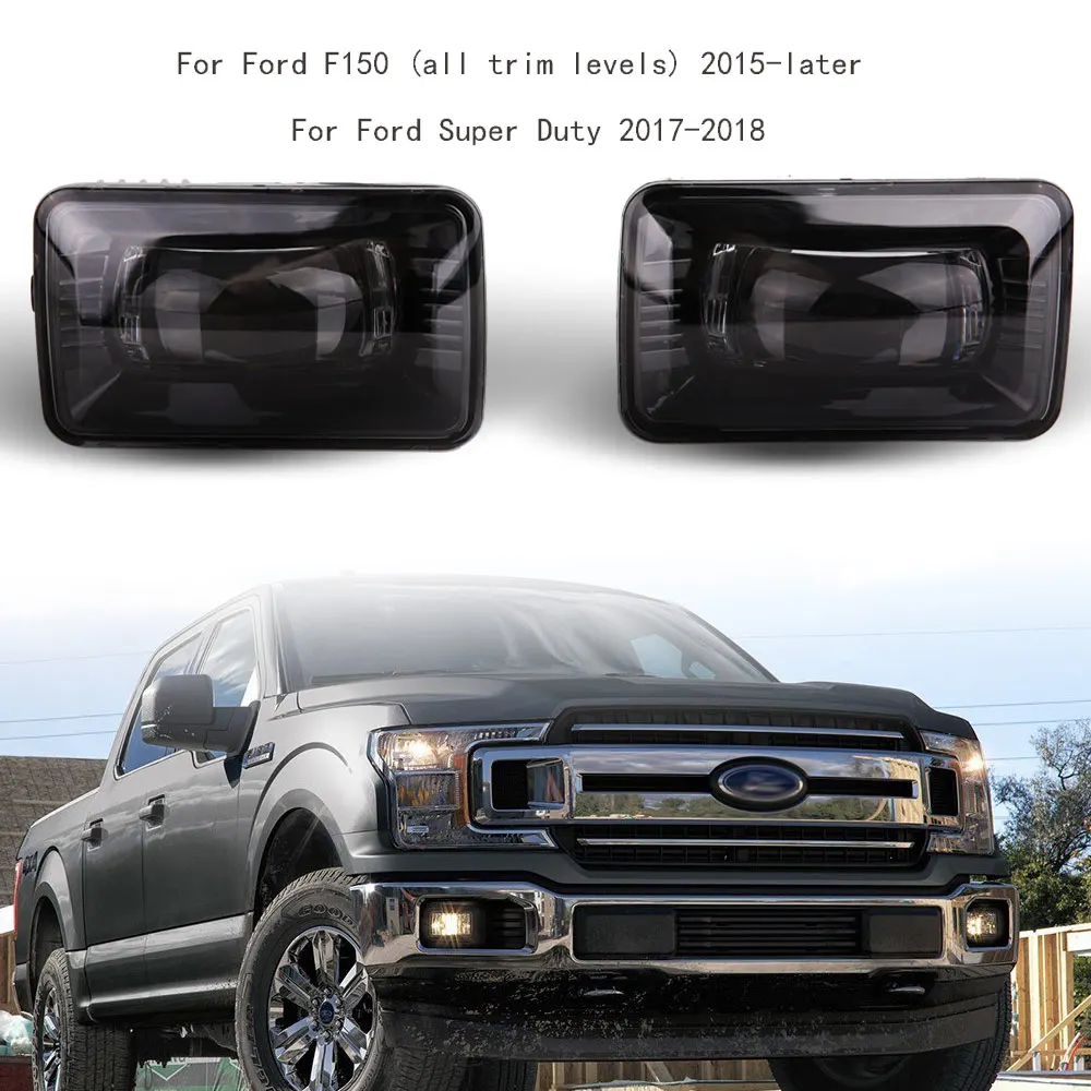 For Ford F150 2015 2016 2017 Projector LED Fog Lights | Автомобили и мотоциклы
