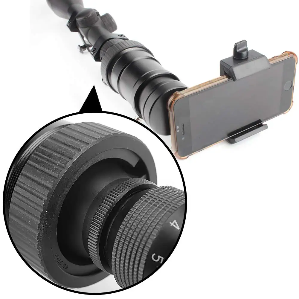 Адаптер для смартфона OLOMARK Rifle Scope, быстрый Телескопический регулировщик фокуса и адаптер для прицеливания ружья, запись охотничьего момента по телефону