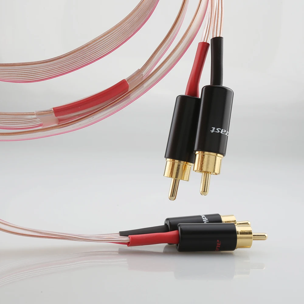 Nordost Red Dawn Occ Koper Audiosignaalkabel Rca Kabel Met Vergulde Rca Plug Hifi Interconnect Kabel