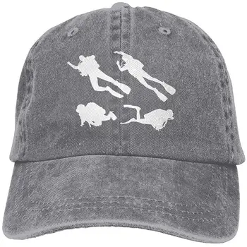 

Scuba Diving Clip Art Unisex Jeanet Sun Hat Adjustable Baseball Cap