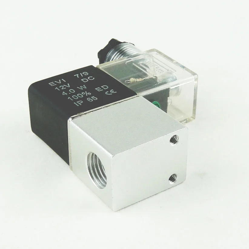 Воздушный Соленоидный клапан 2/2 нормально закрытый 1/4 дюйма DC24V 2V025 08|solenoid valve|12 volt