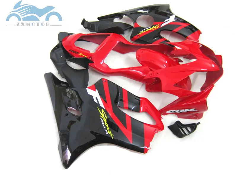 Обновите свой Комплект обтекателя впрыска, пригодный для Honda CBR 600F4i 2001 2002 2003 CBR600F4i 01 02 03 ABS Обтекатели комплекты черный, красный HT28