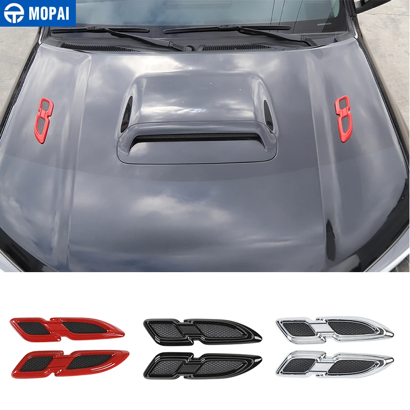 

MOPAI Car Stickers for Car Whole Body Air Vent Leaf Plate Decoration Accessories for Dodge Challenger for Dodge Charger