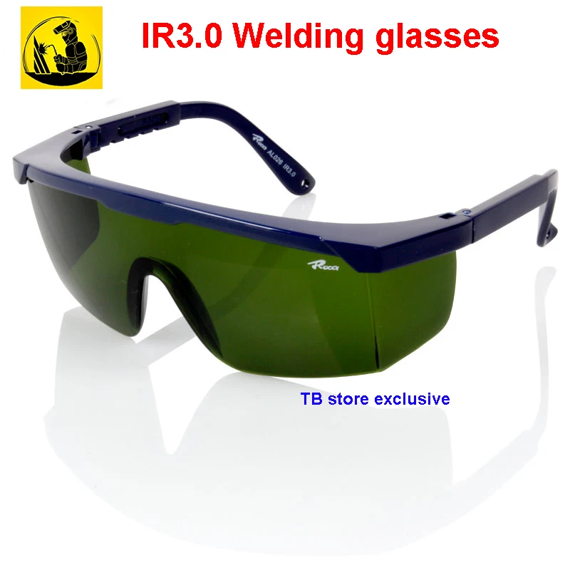 

AL026 IR3.0 welding glasses specialty 3.0 Ultraviolet infrared protective glasses welding gas cutting Polished welding goggles