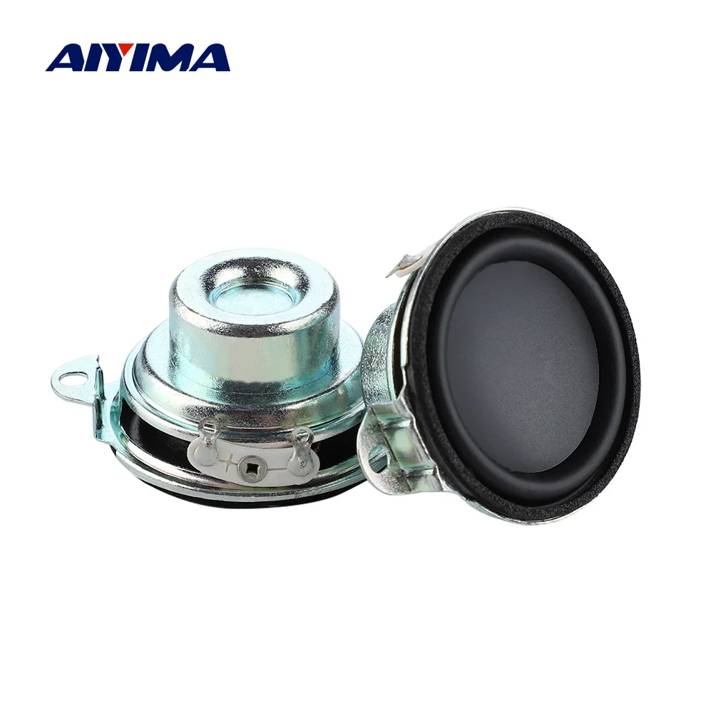 AIYIMA 2 шт. 1 5 дюймов Портативная колонка s 40 мм неодимовая Bluetooth 4 Ом Вт полный