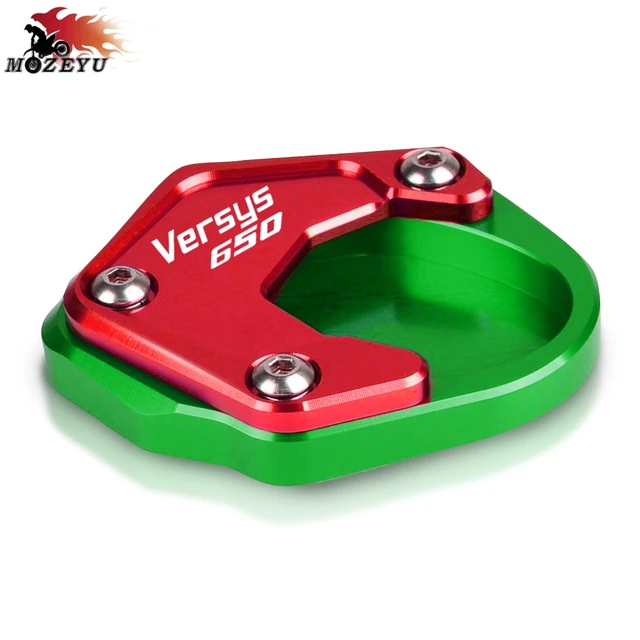 Side Stand Enlarge Kickstand Fit For KAWASAKI VERSYS650 VERSYS 650 2010-2019 2018 Motorcycle Accessories Sidestand Foot Enlarger GE-RD-versys650