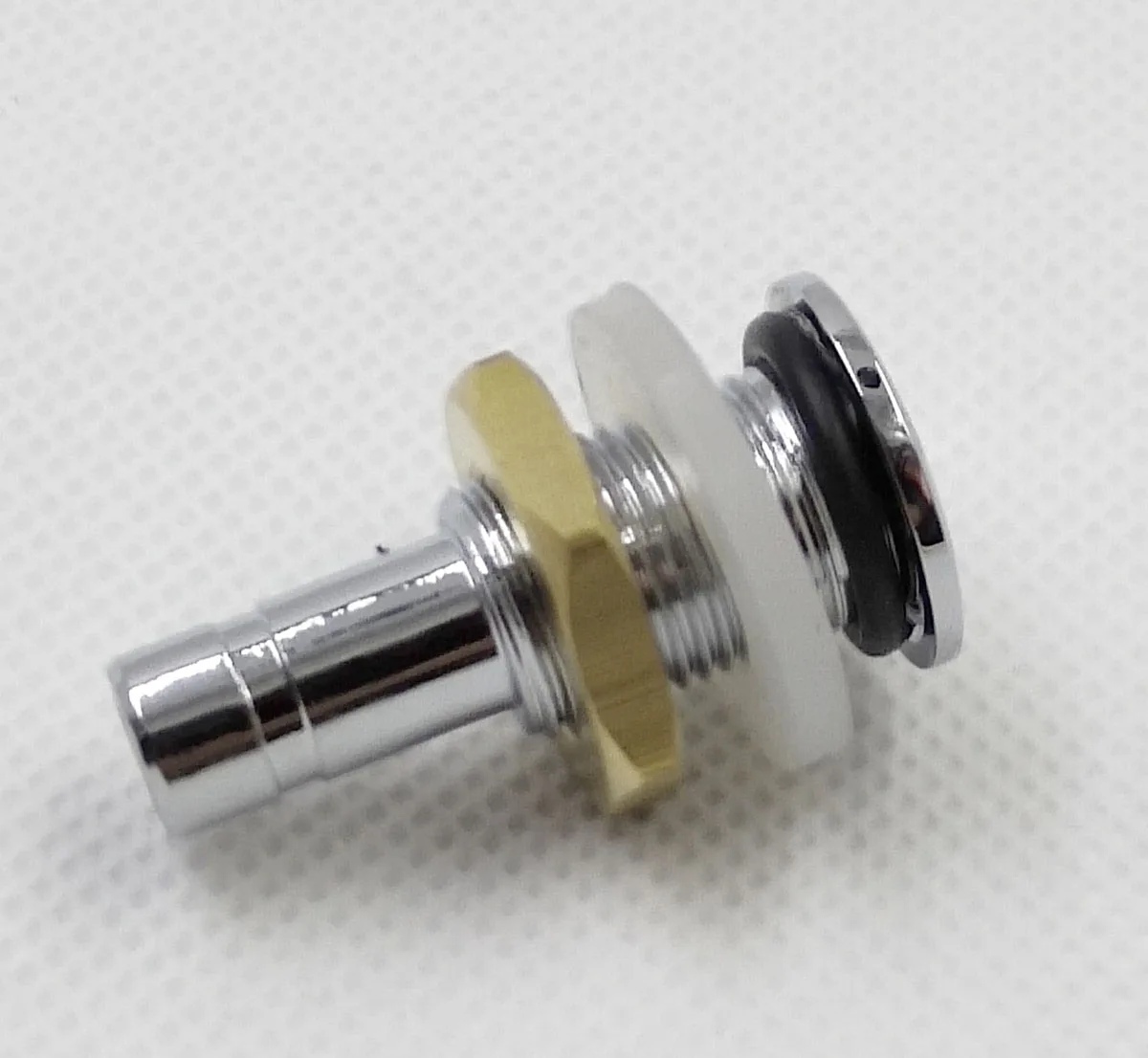 Bathtub air jet spa Brass Air bubble jet Chrome plating Short air jet