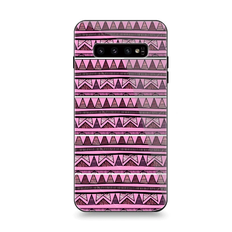 G6 Чехол для телефона Стекло для samsung A70 A50 A30 A40 A20 A60 A10 S7 край S8 S9 S10 плюс Чехол в богемном стиле Стиль - Цвет: G6