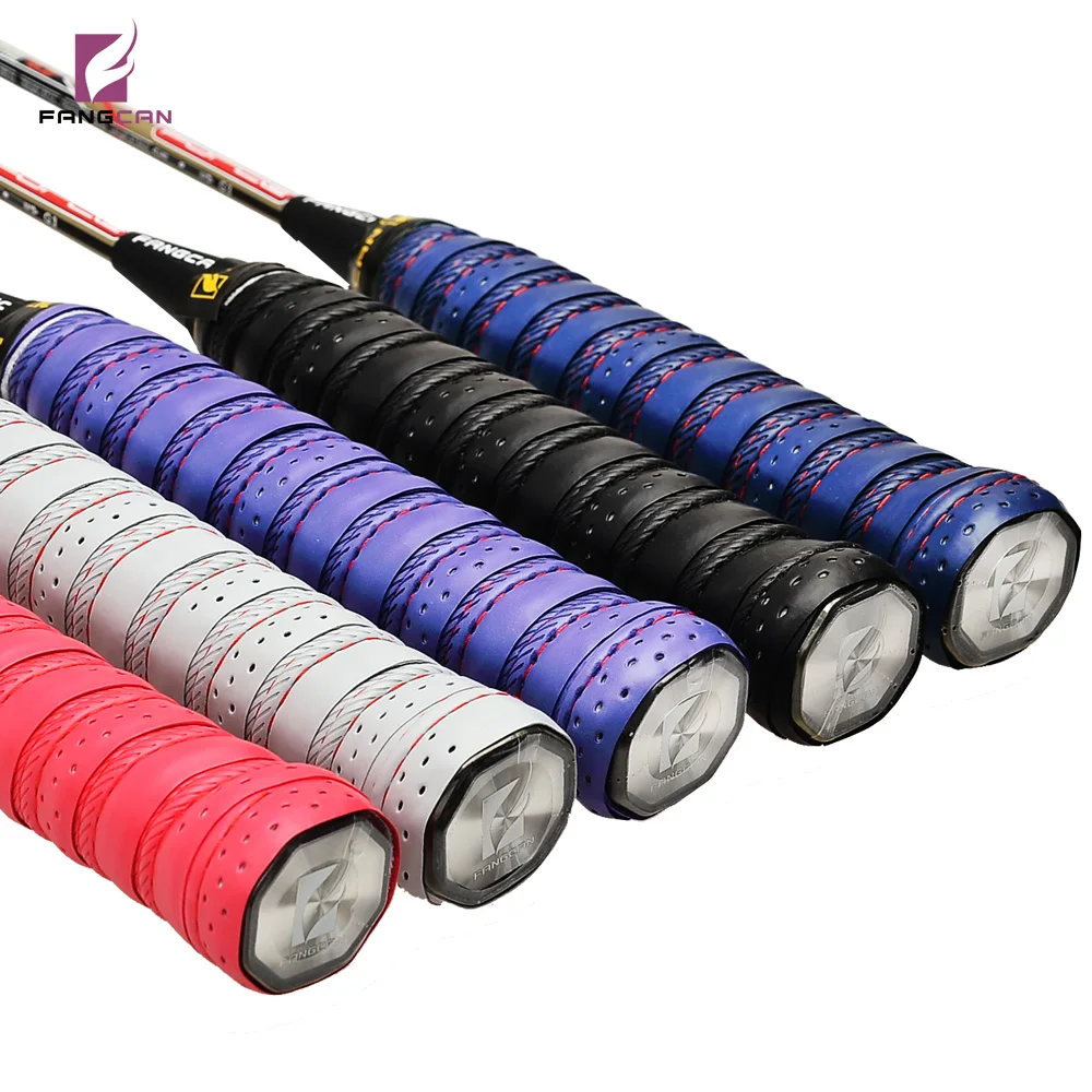 PU Leather Tennis Replacement Grip Tape Thick Squash Badminton Tennis Racket Ribbed Grip Cushion Wrap tennis overgrip tennis accessories racket grip sticky overgrip racket grip tape racket overgrip tennis racket tape anti slip grip strap