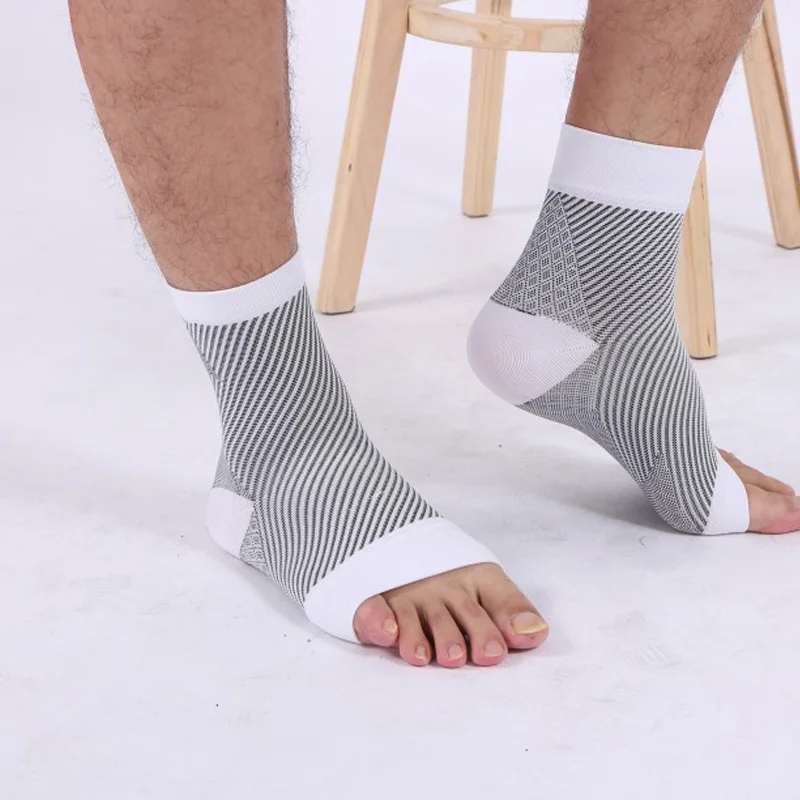 1 Pair Foot Massage Compression Socks Anti Fatigue Arch Heel Plantar Relief Men Anti Fatigue Massage sleeve/sock