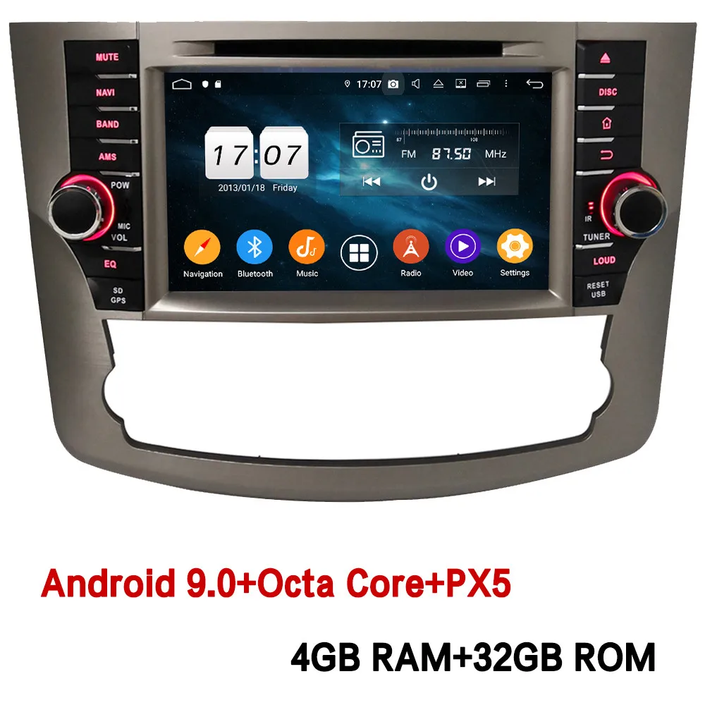 4GB RAM x 32GB ROM Klyde ips 4G wifi Android 9 Восьмиядерный 4 Гб ОЗУ 64 Гб ПЗУ DSP BT автомобильный DVD мультимедийный плеер Радио стерео для Toyota Avalon 2011-2013 - Цвет: 4GB RAM x 32GB ROM