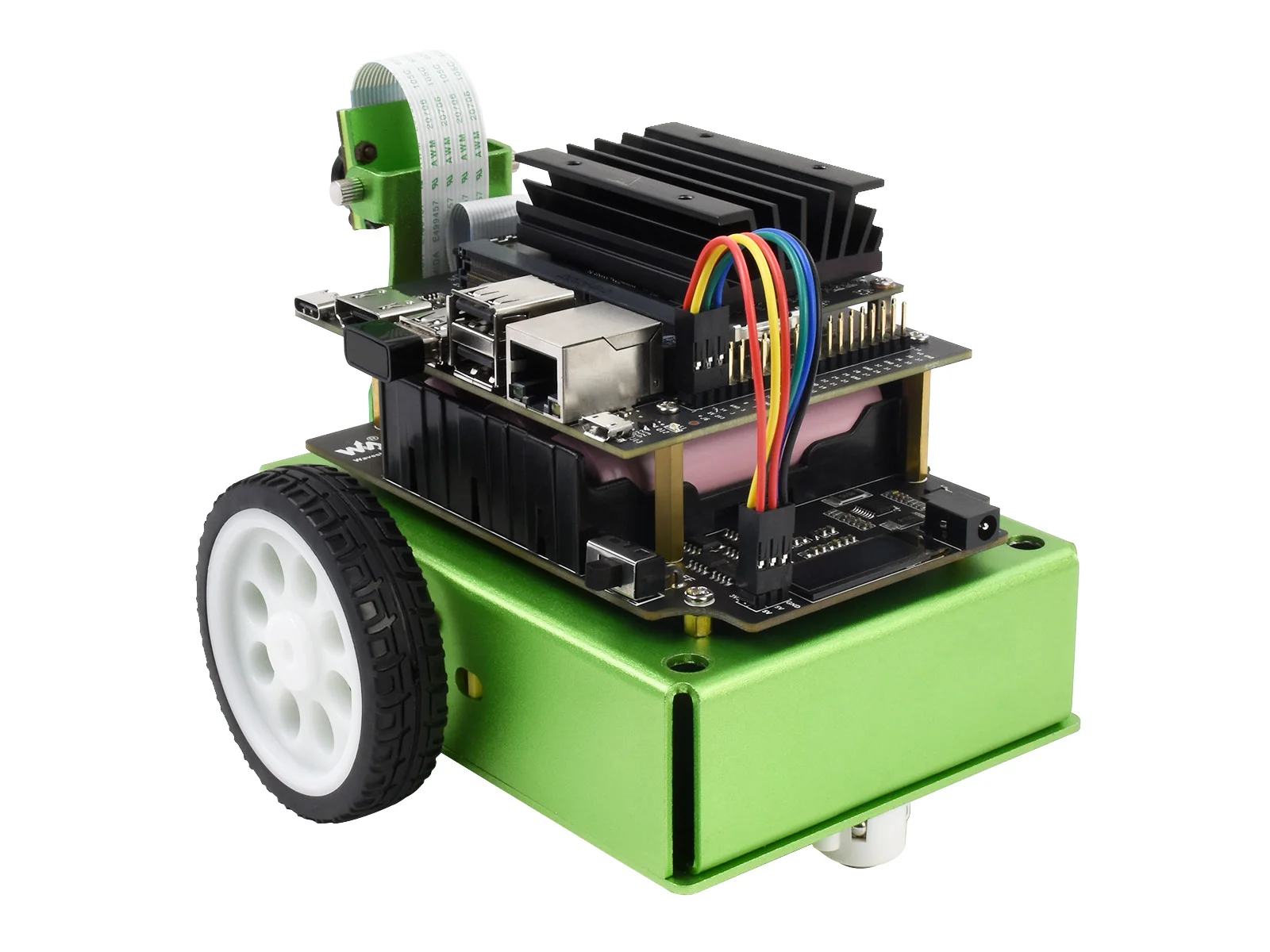 Комплект ИИ JetBot 2 Гб робот ии разработанный на базе onJetson Nano буквально умный