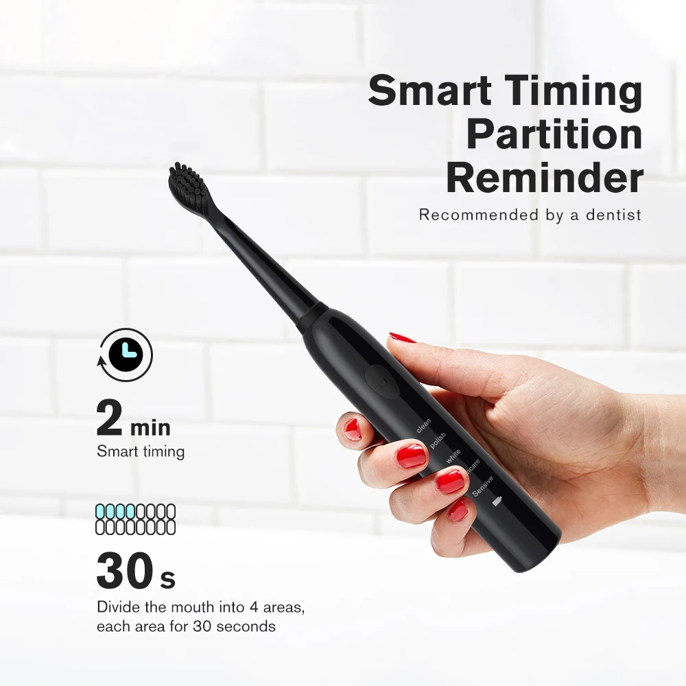 Camfutr Ultrasonic Sonic Electric Toothbrush USB Charge Rechargeable Tooth Brushes Washable Electronic Whitening Teeth Brush Camfutr Ultrasonic Sonic Electric Toothbrush USB Charge Rechargeable Tooth Brushes Washable Electronic Whitening Teeth Brush