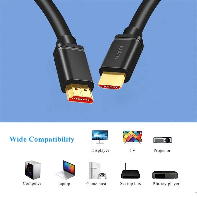 Cable Hdmi Cabletime  Audio Video Cables - Hdmi 2.0 Cable 4k 60hz Cl3  Projector - Aliexpress