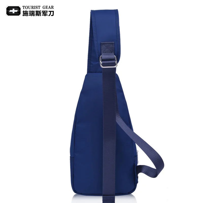 

Swiss Army Knife Men's Chest Pack Wallet Oxford Cloth Waterproof Single-shoulder Bag Casual Shoulder Oblique Bag