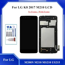 Ensemble écran tactile LCD avec châssis, 5.0 pouces, pour LG K8 2017 Aristo M200N M210 MS210 US215, pour LG K8 2017=