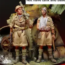 1/35 Набор для моделирования из смолы фигурка солдат (без базы) |