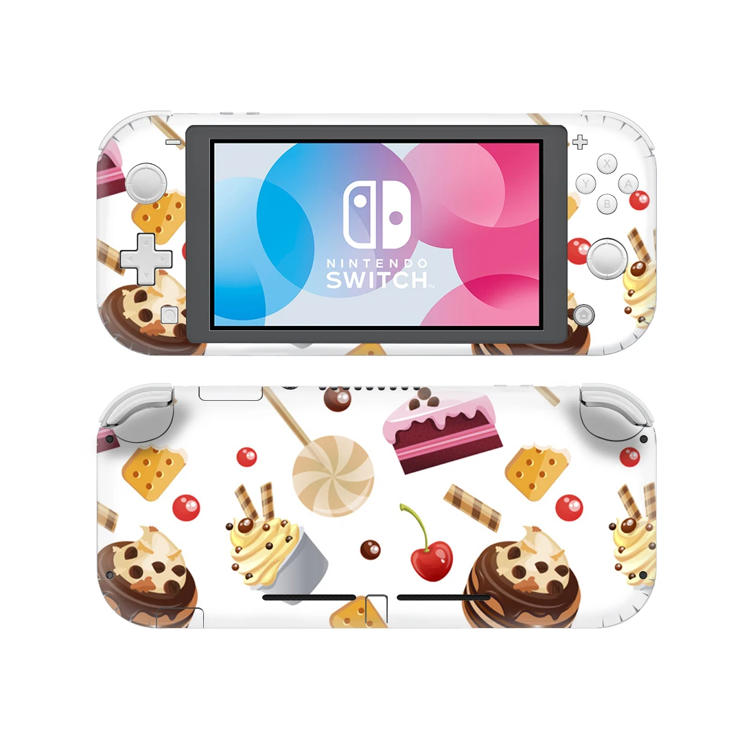 

Ice Cream Style Vinyl Skin Sticker for Nintendo Switch Lite NSL Protective Film Decal Skins Cover