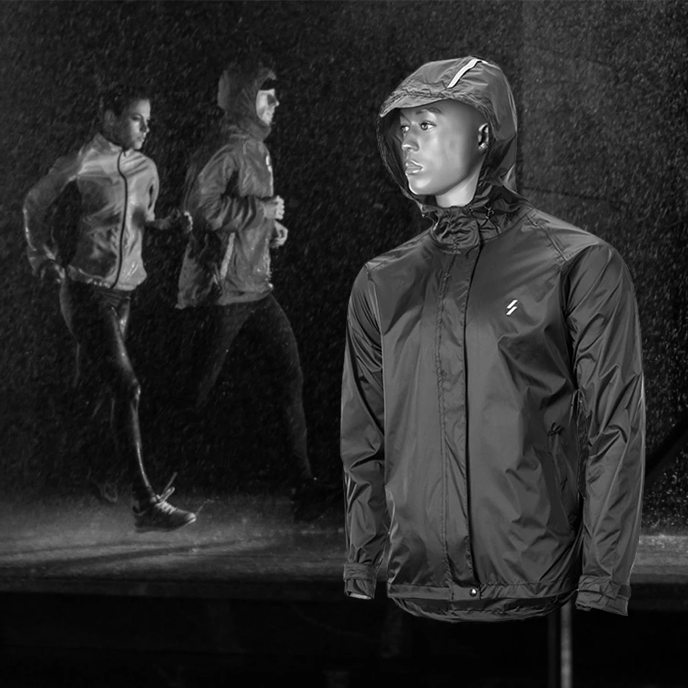 

Men Waterproof Windproof Cycling Jacket MTB Bicycle Rain Jacket Outdoor Sport Running Raincoat Bicycle Equipment Clothing
