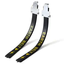 Cintura antistatica sicura per auto veicolo cinghia di filo di terra in gomma Automobile guida accessori antistatici prevenzione elettrostatica