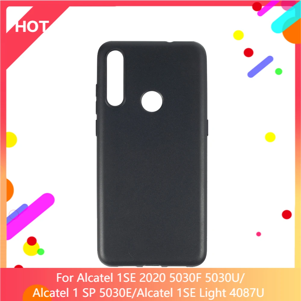 Чехол для Alcatel 1 SP 5030E 1SE Light 4087U противоударный матовый 2020 Мягкая силиконовая