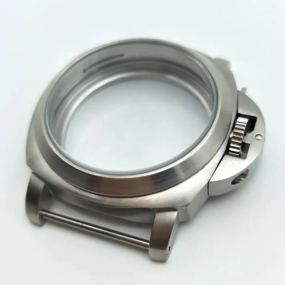 

44mm Watch Cases Fit ETA 6497/6498 ST3600 ST3620 Stainless Steel 316L Polishing Watch Case