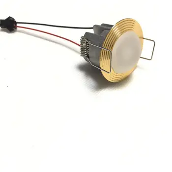 

4pcs/lot LED Mini Cabinet spotlights 3W cut size 34mm AC85-265v black Frame Recessed Ceiling No Flicker Spot Lights For Home
