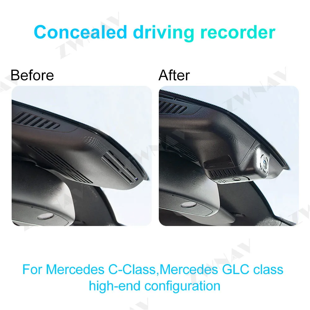  car recorder For Benz C/GLC DX 2015-2019 original dedicated Hidden Type Registrator Dash Cam DVR Ca