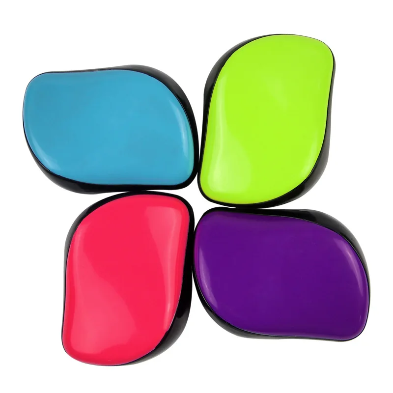 

Hairdressing Comb Princess Sleeves Tangle Teezer Anti-static Healthy Massage Comb Portable Plastic Not Knot Tangle Teezer Wholes