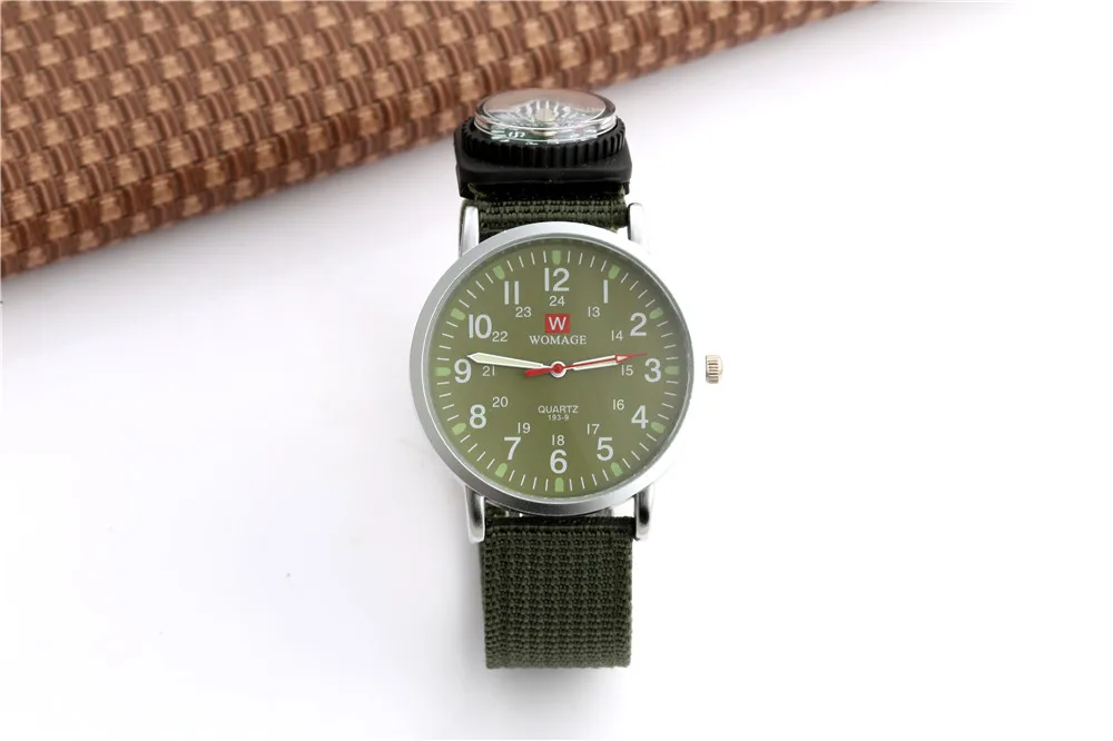 WOMAGE Children Watches Men Boys Fashion Sports Fabric Band Watch Children's Watches Quartz Wristwatches relogio masculino 4