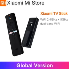 В наличии глобальная версия Xiaomi TV Stick Android TV 9,0 Smart 1080P ТВ-приставка Wifi Google Assistant 1GB 8GB блютус 4,2 Mi TV Stick