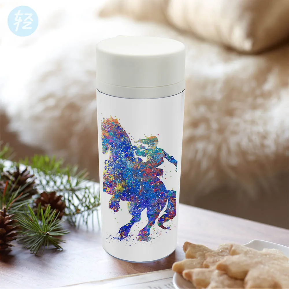

Mild Art Cool Creative DIY Glass Gift Portable Plastic Portable Bottle 300ml Zelda Children Tea Cup