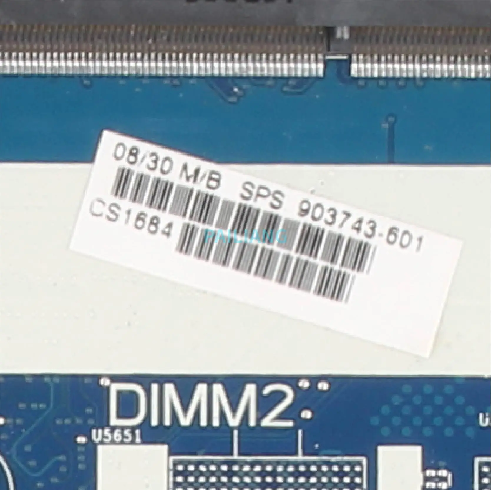 wonderful  PAILIANG Laptop motherboard For HP Elitebook 840 G3 Core SR2F1 i7-6600U Mainboard 903743-601 6050A2