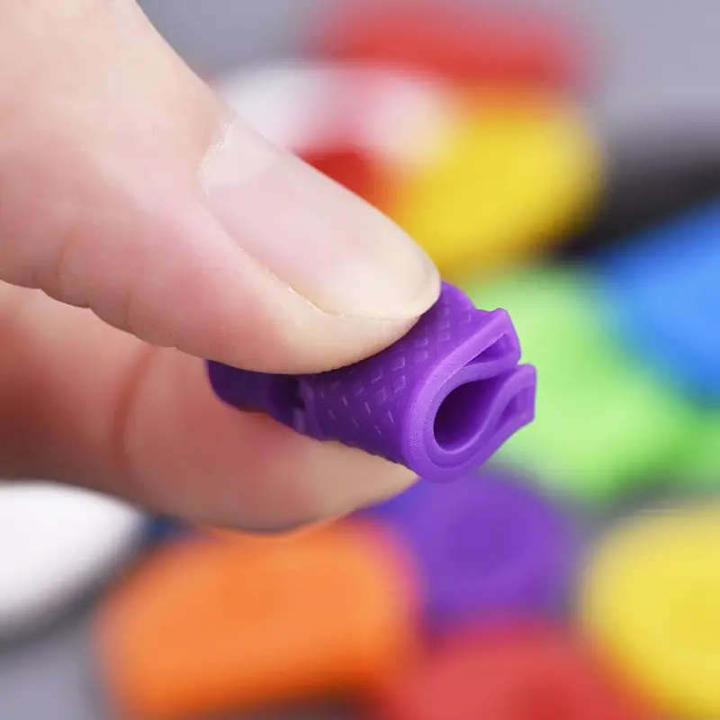 Key protector 24 Key Caps Flexible Key Cover For Easy Identification Of Door Keys Multicolor
