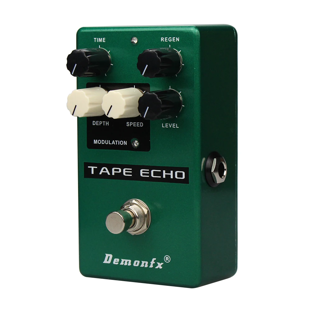 TAPE ECHO-Delay Guitar Effect Pedal Vintage Tape Delay Chorus -Demonfx Musical Instruments Guitar Tuner Pedalboard