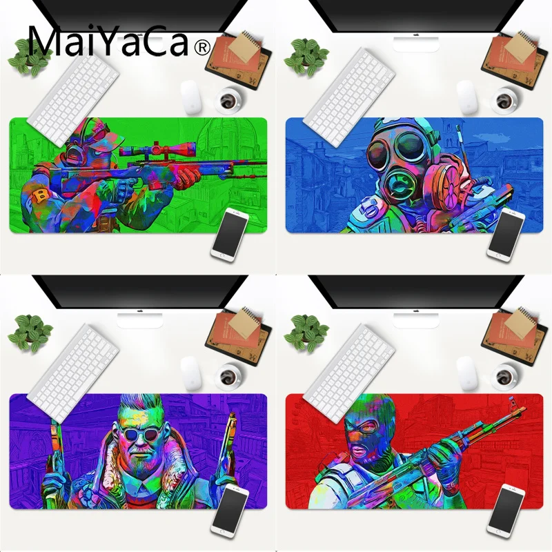 

MaiYaCa In Stocked World of tanks CS GO mouse pad gamer play mats Gaming Mouse Mat xl xxl 800x300mm for Lol world of warcraft