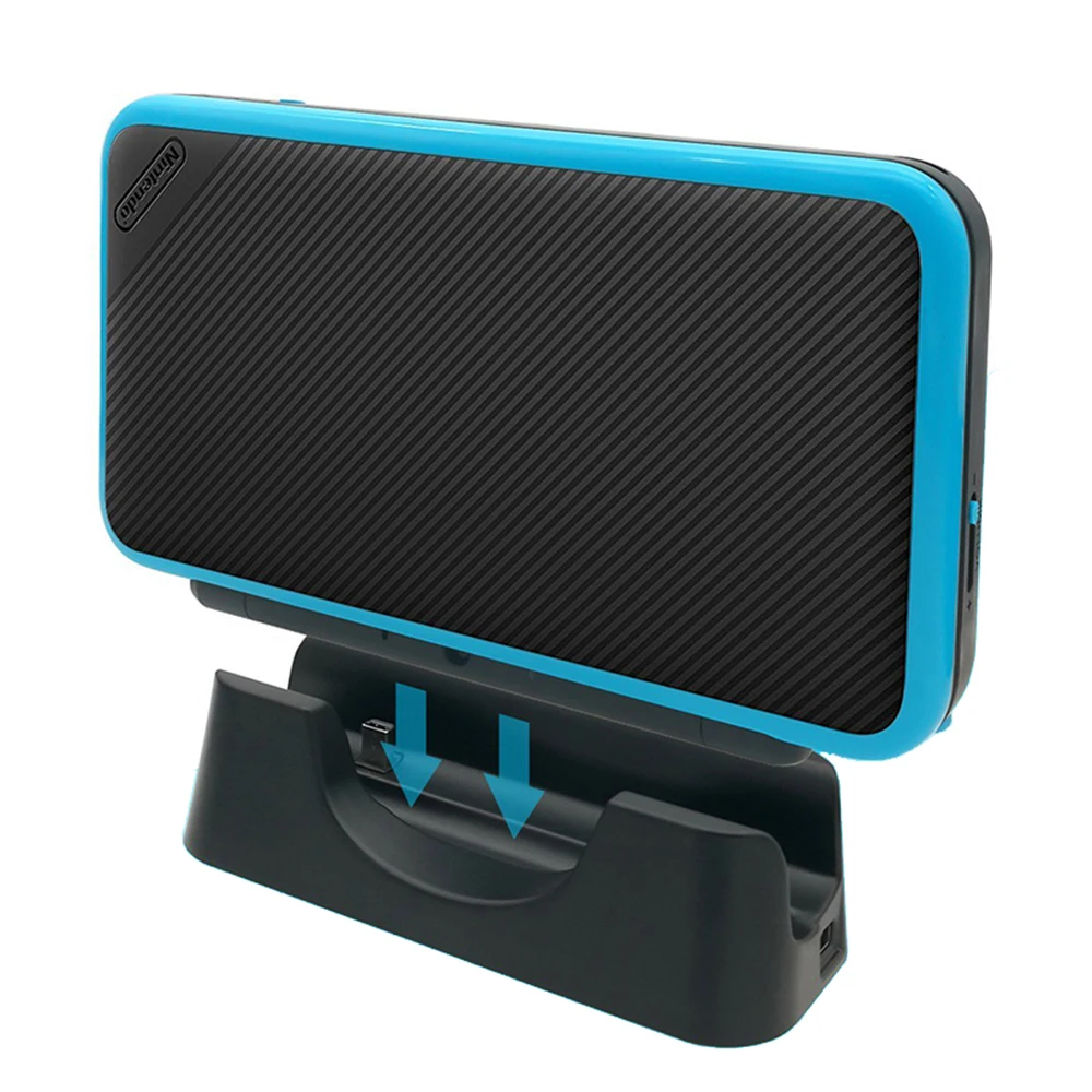 Nintend Game Accessories Charger Cradle New 2DS XL/LL Stand with Charging Cable For NEW Console Station | Электроника