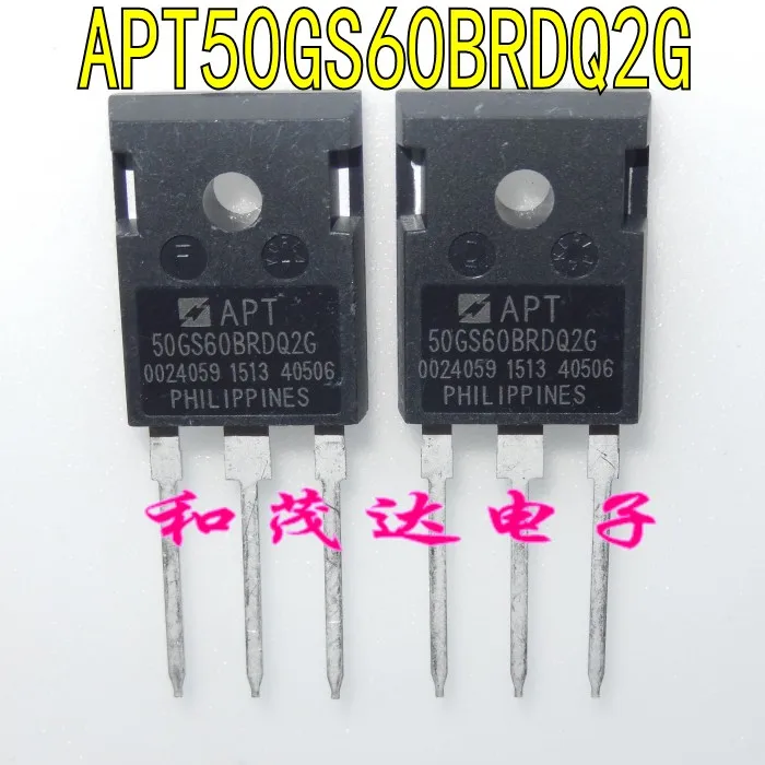 2 шт./APT50GS60BRDQ2G 50GS60BRDQ2G-247 600V TO247