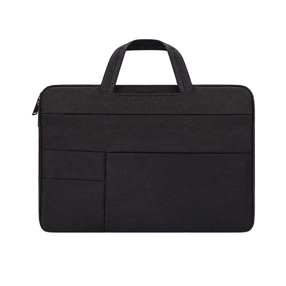 Чехол для ноутбука, сумка для Macbook Air 11 Air 13 Pro 13 Pro 15 '', чехол для ноутбука retina 12 13 15, сумка для ноутбука 14" 13," 15,4" 15,6" - Цвет: Черный