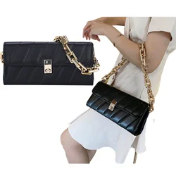 Bags for Women Faux Leather Square Bag Chain Shoulder Crossbody Bags European Fashion 2021 KINGONEDOM