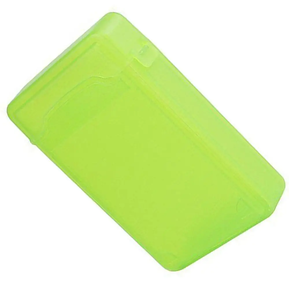 Новинка 3,5 дюймов Пылезащитная коробка для SATA IDE HDD жесткий диск чехол для хранения - Цвет: Green