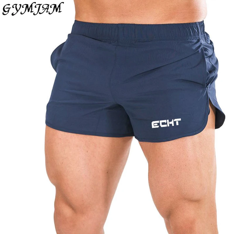 Лето новые мужские шорты для бега пляжные повседневные быстросохнущие шорты постер модные спортивные штаны брендовая мужская одежда