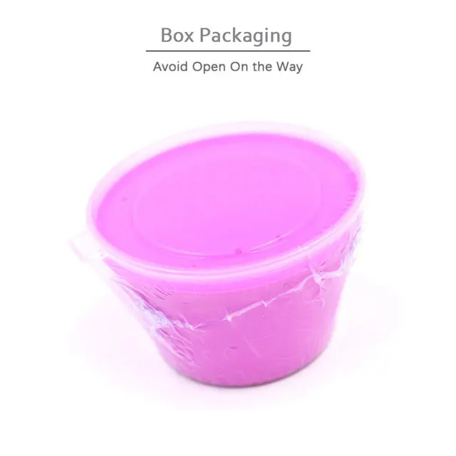 Kids Toy Gift  Stress Relief Kids Toy Plasticine Fluffy Slime With Box Slime Glue For Children Slime Fluffy Supplies Funny DIY 4