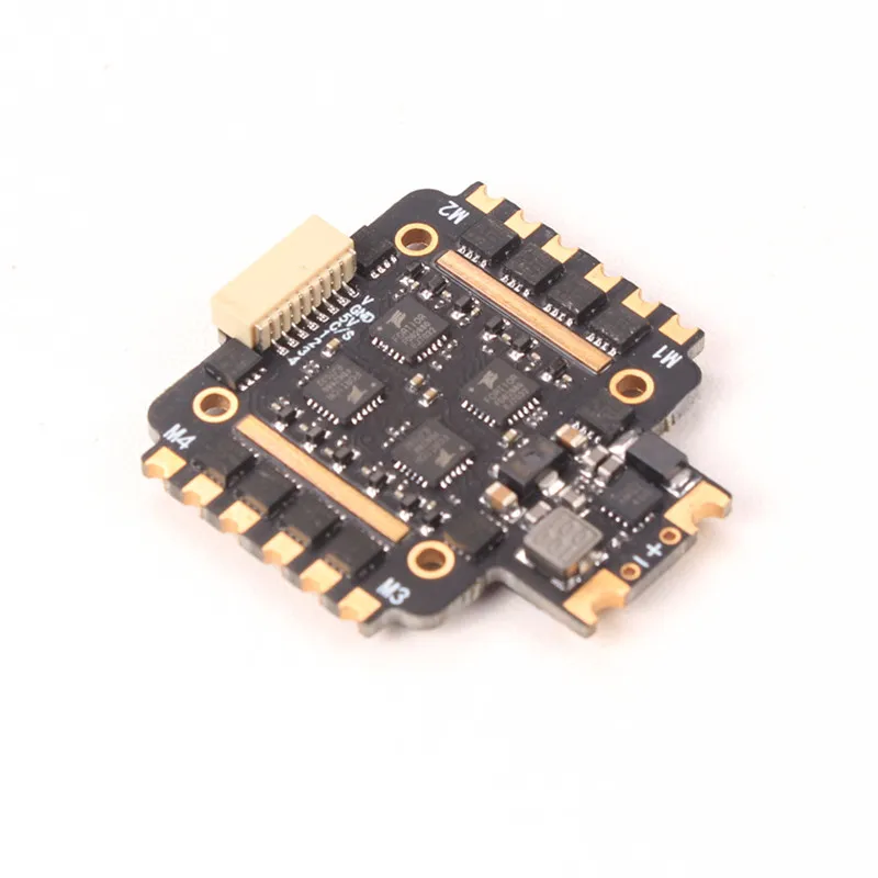20x20 мм Racerstar ReachUp 40A BLheli_32 2-6S 4в1 DShot1200 бесщеточный ESC для радиоуправляемого дрона FPV гоночный Квадрокоптер запчасти w/5 V BEC
