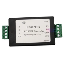 Светодиодный контроллер H801 RGBW Wi Fi для светодиодной ленты яркий