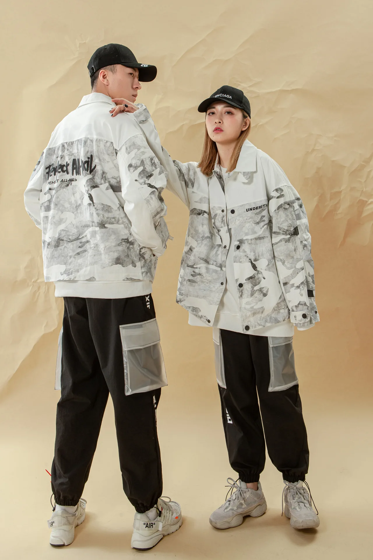 

Retro Popular Brand Jacket Men's Japanese-style Casual Couples Coat Fashion