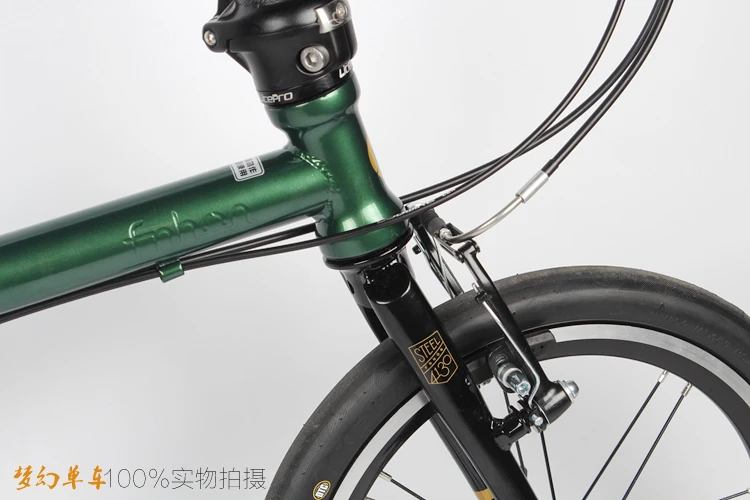 Fnhon FCG1609 складной велосипед 16 дюймов Minivelo CR-MO сталь V тормоз 9 скоростей городской Commuter велосипед для Shimano Shift ретро досуг BMX
